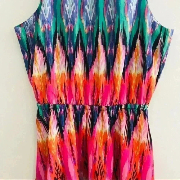 Athleta Ikat Martinique Sleeveless Dress XS - Picture 7 of 11